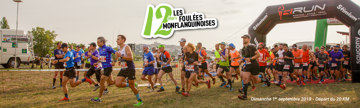 Les Foulées Monflanquinoises 2019